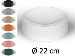 Umywalka okrÄgÅa, Ã 22 cm, ceramiczna - VALE 22 COLOR